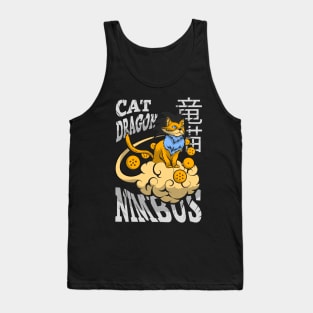 Cat Goku Dragon Nimbus Tank Top